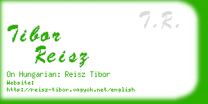 tibor reisz business card